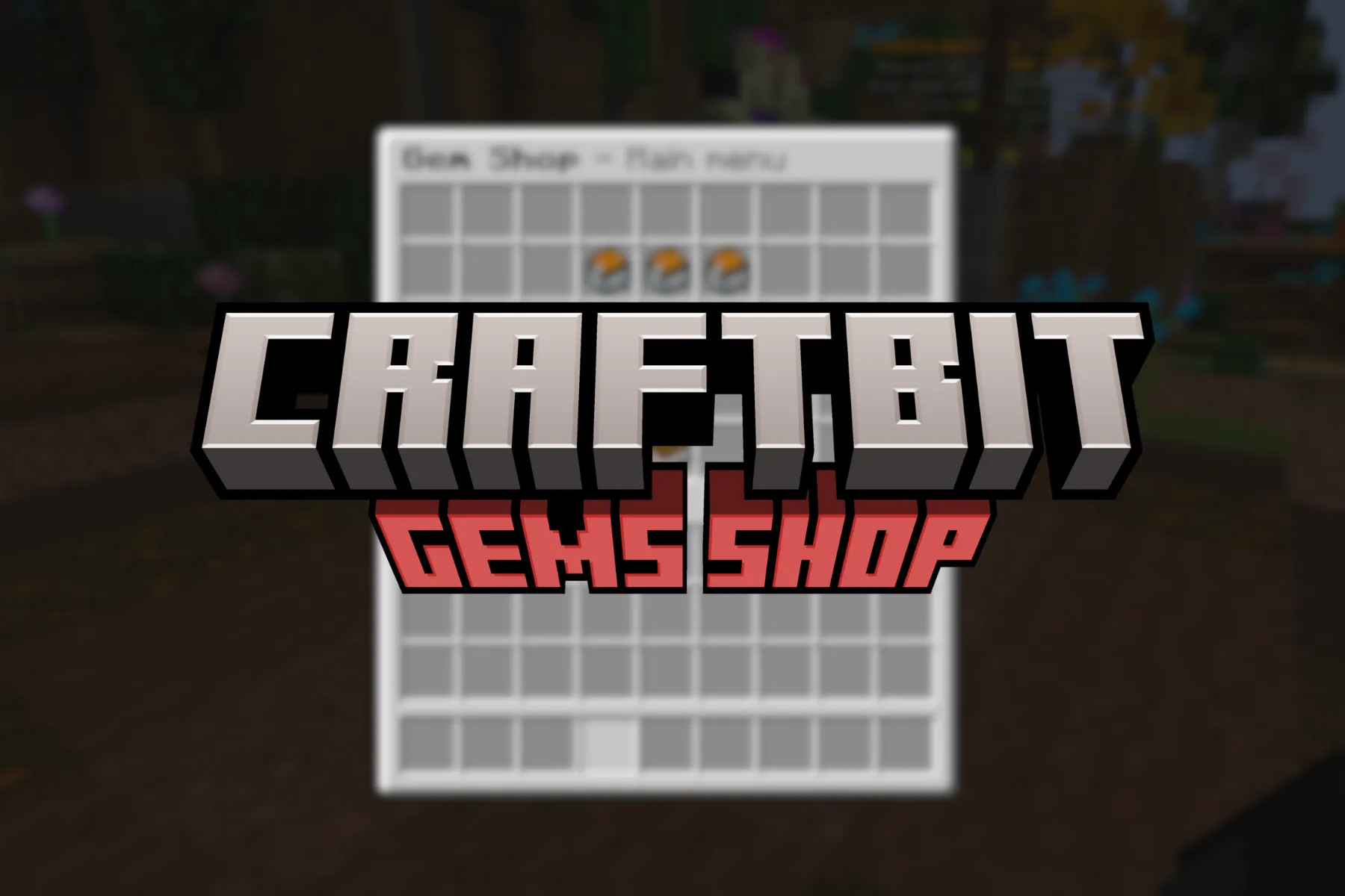 Gems Shop!